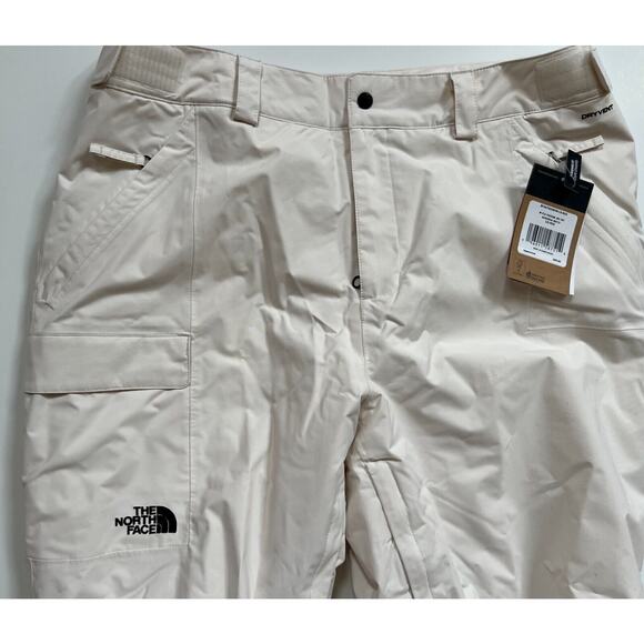 The North Face Women's Freedom Insulated Gardenia White Ski Pants Size 1X - Picture 7 of 12